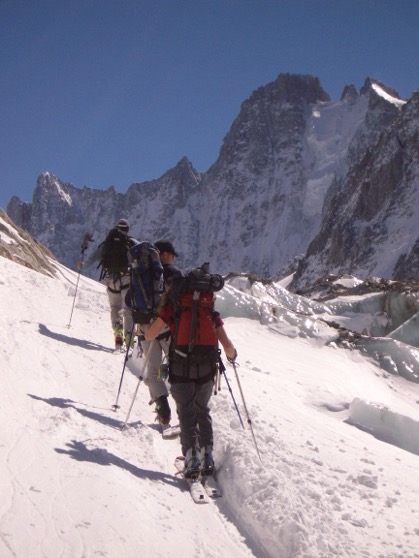 Day 1 Grand Montets Chamonix To Argentiere Hut
